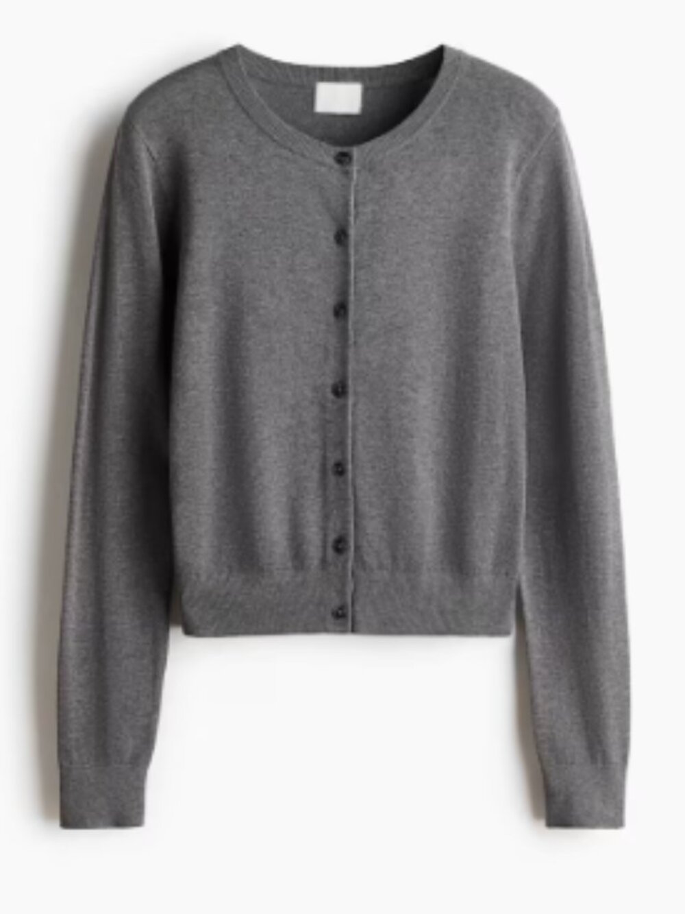 Fine-Knit Cardigan